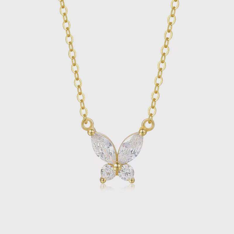 Iced Wings Necklace