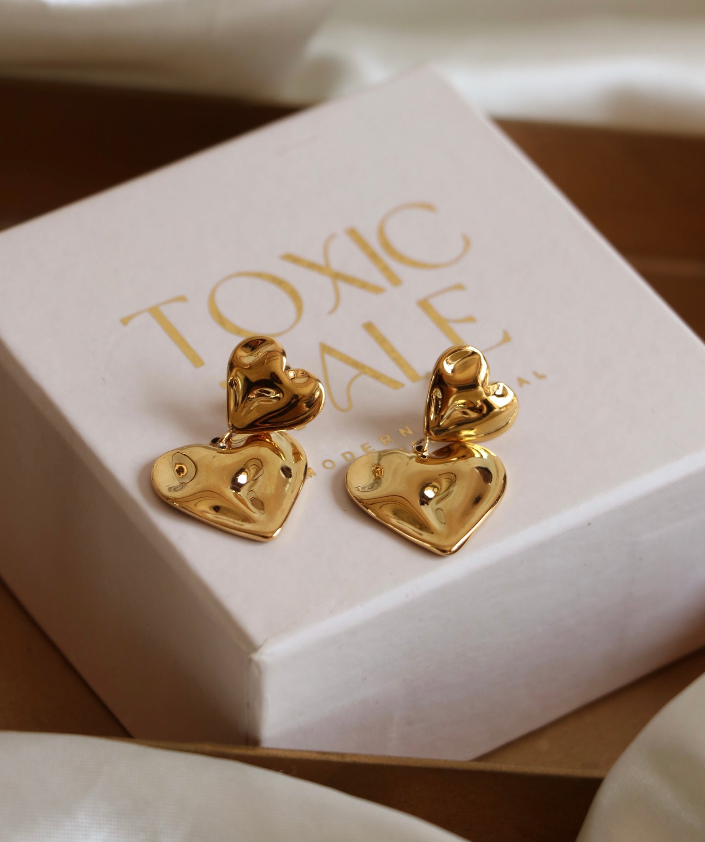 Krish Heart Earrings