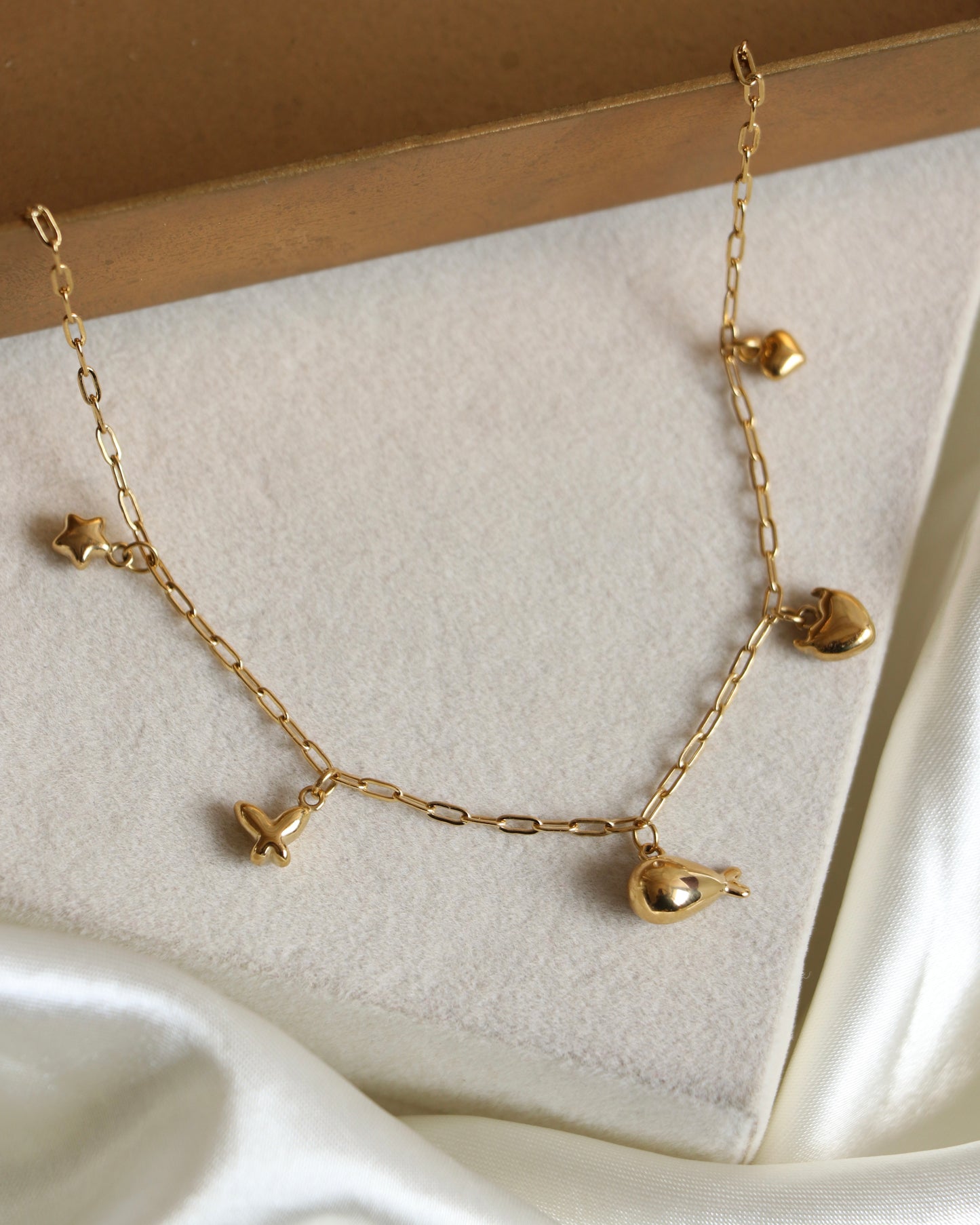 Tanzire Mini Charms Necklace