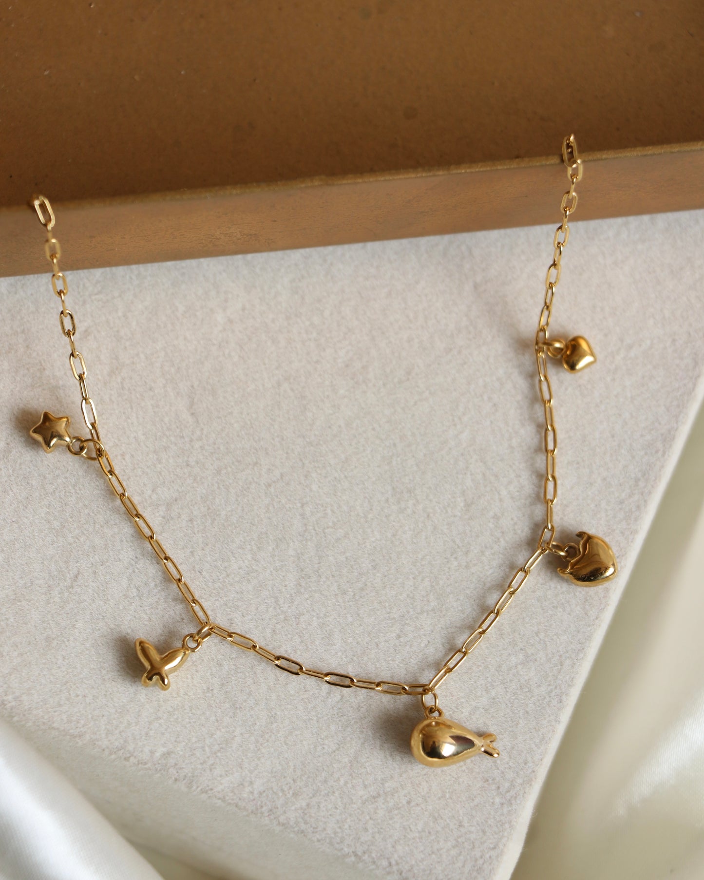 Tanzire Mini Charms Necklace