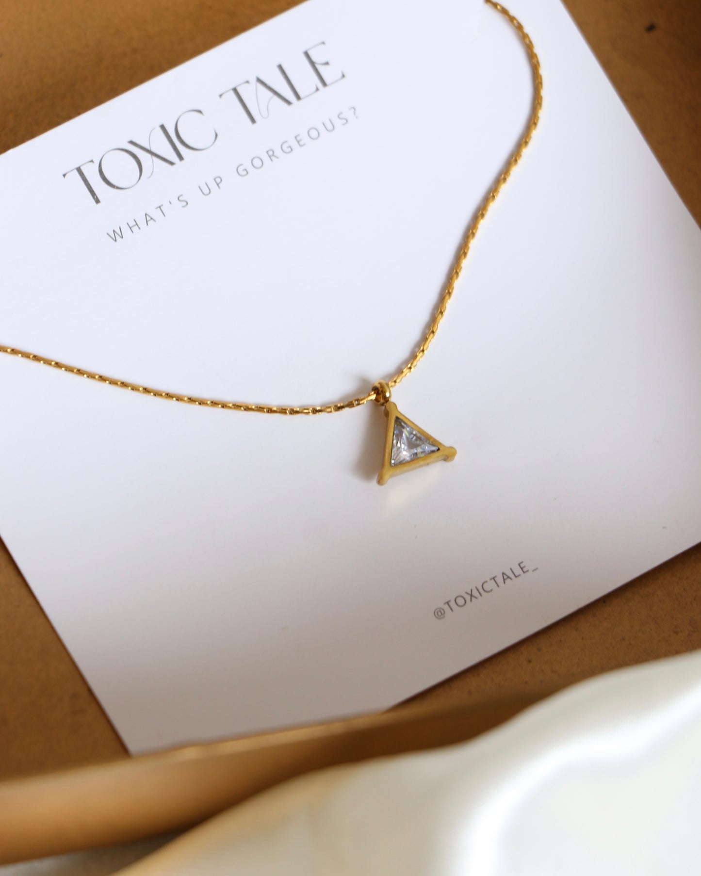 Tasi Zirconia Necklace