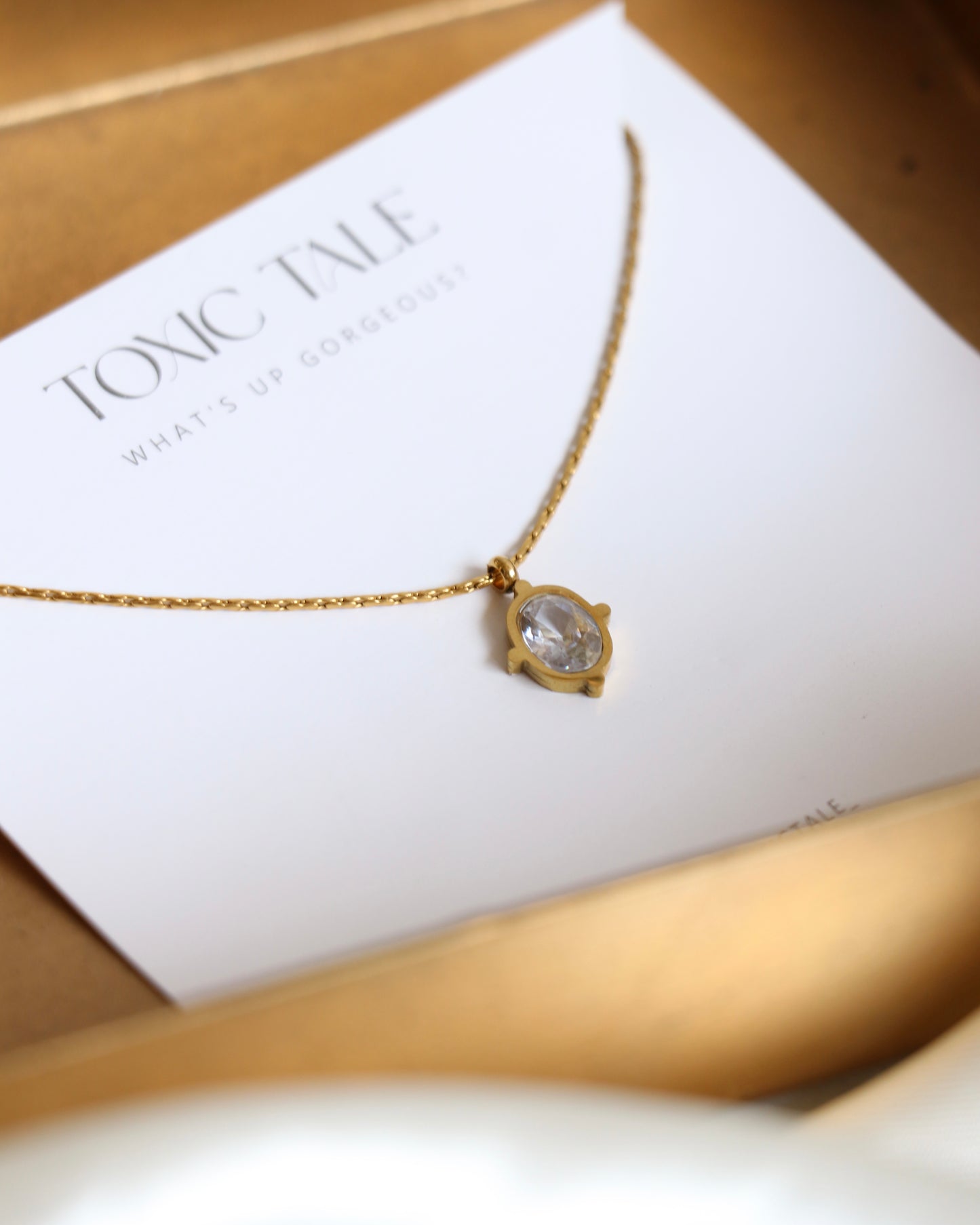 Izra Zirconia Necklace