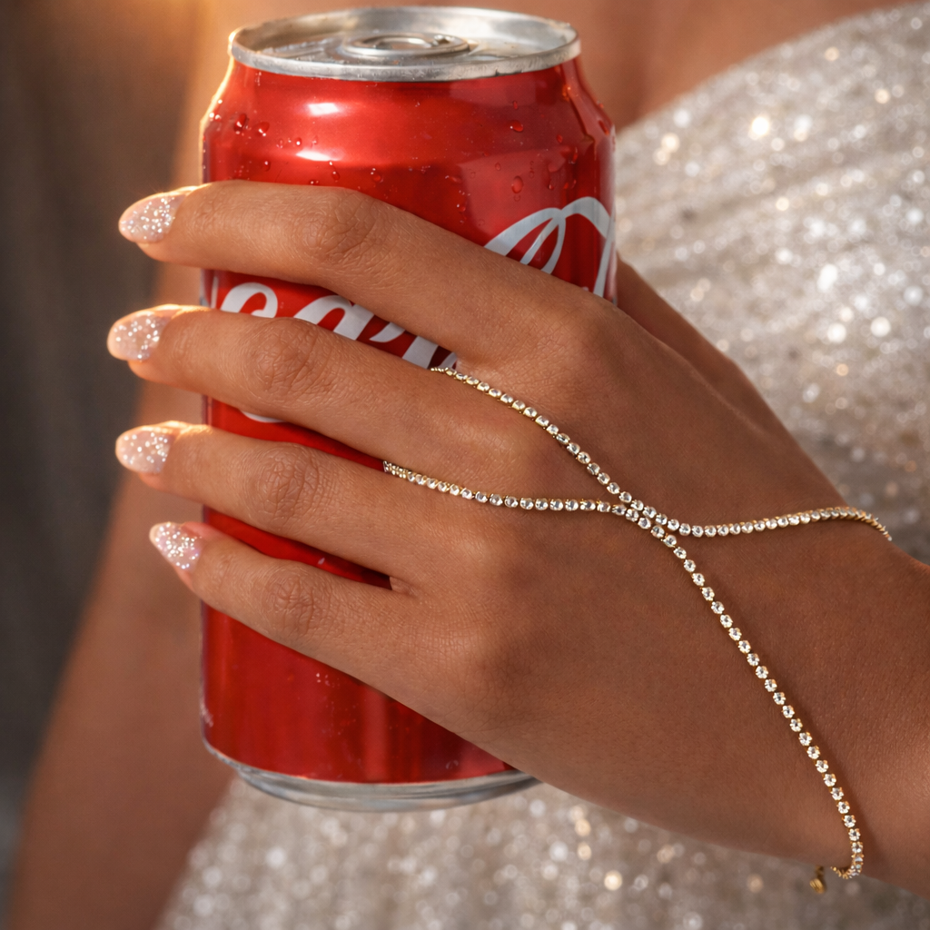 Amelia Zirconia Hand Chain