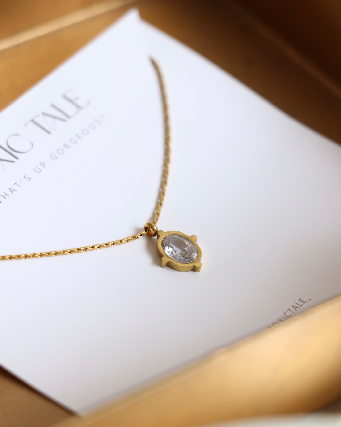 Izra Zirconia Necklace