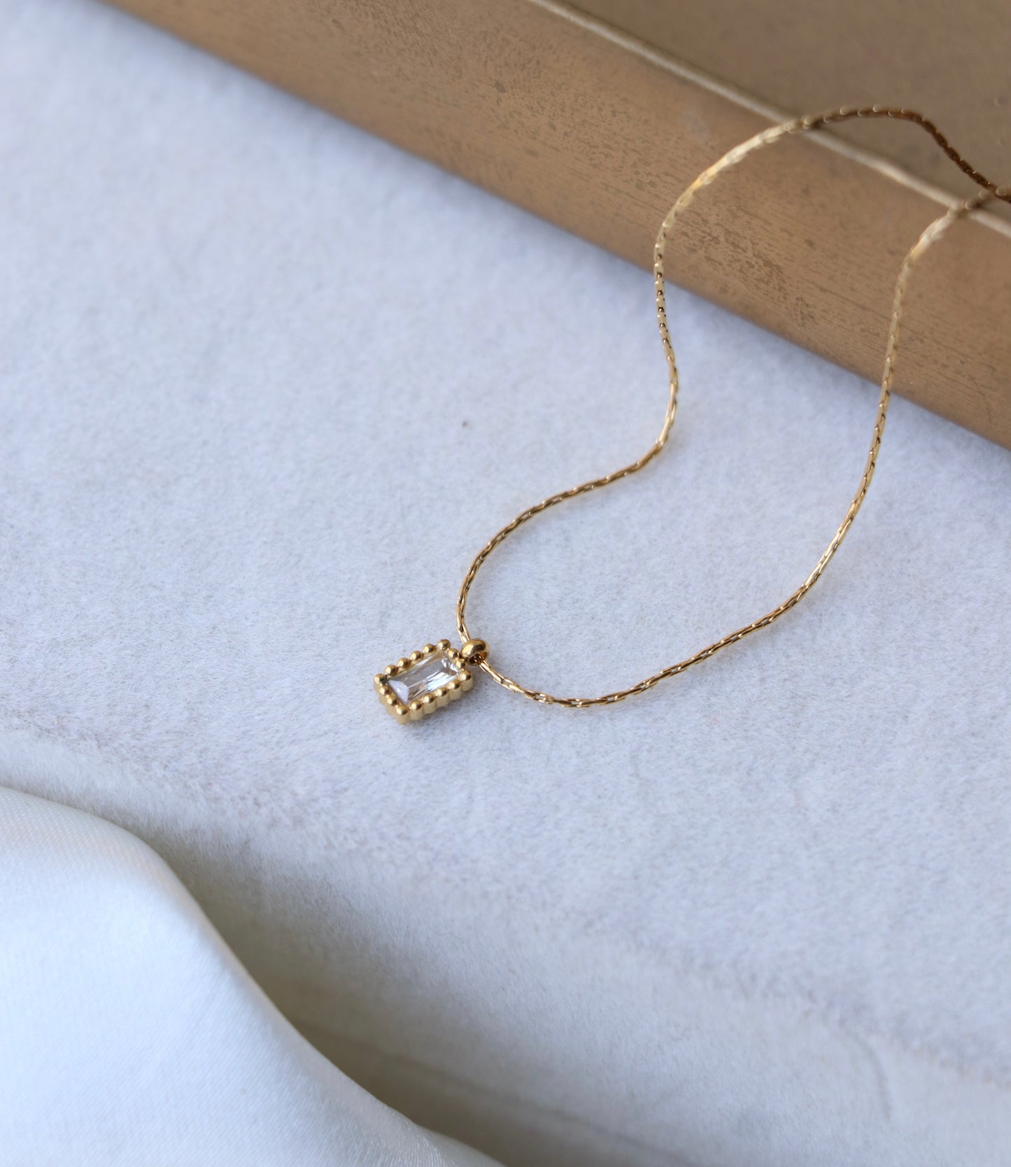Zelda Dainty Zirconia Necklace