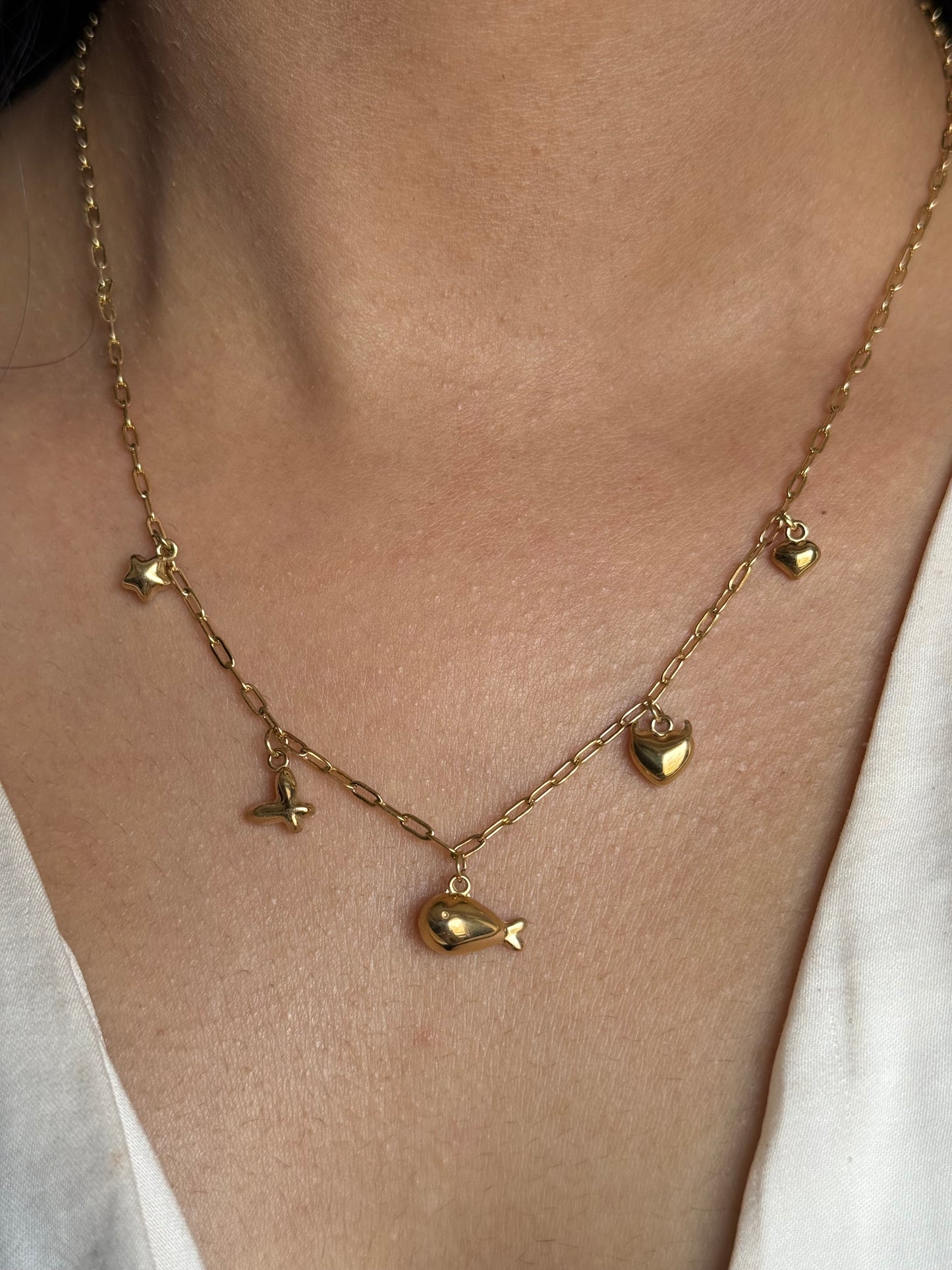 Tanzire Mini Charms Necklace
