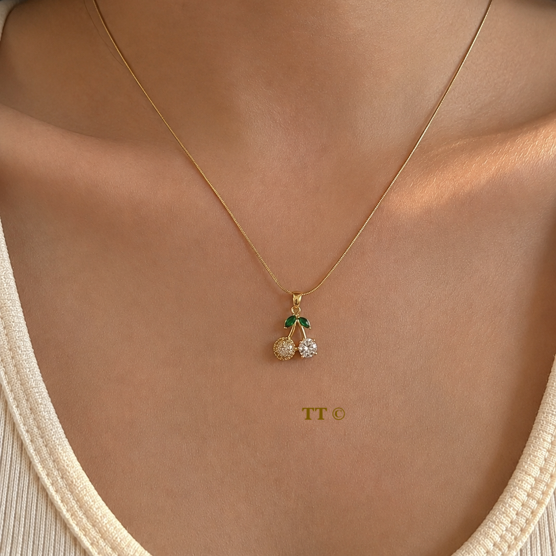 Cherry Coke Necklace