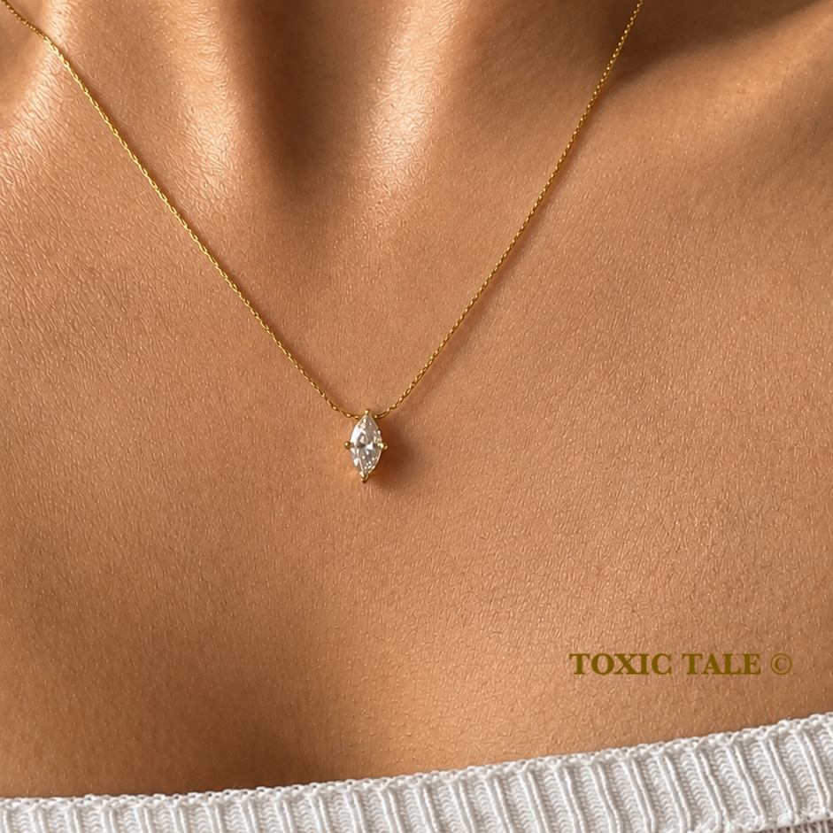 Marquise Diamond Necklace