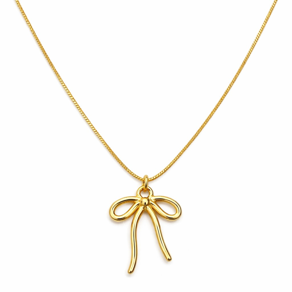 California Bow Necklace