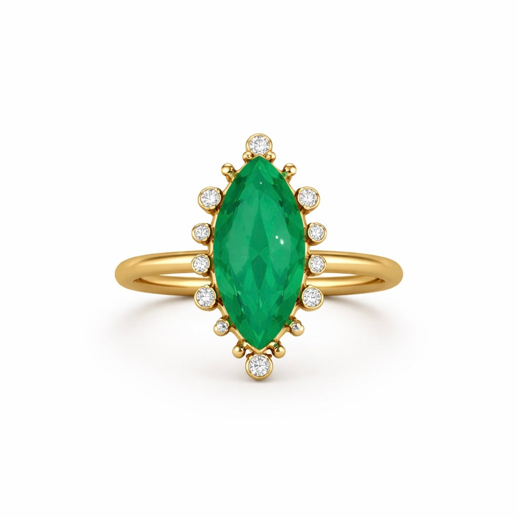 Cleopatra Stone Ring (Adjustable)