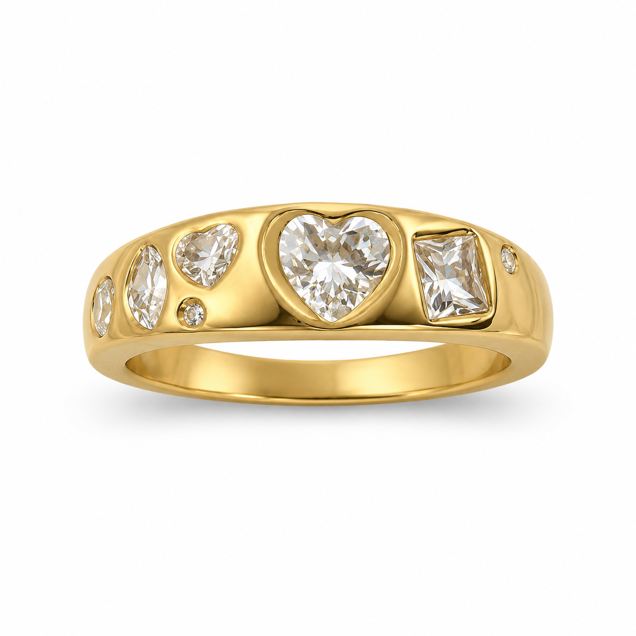 Diamond Scrapbook Ring