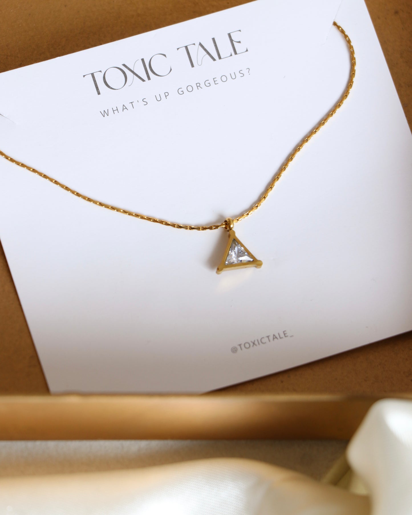 Tasi Zirconia Necklace