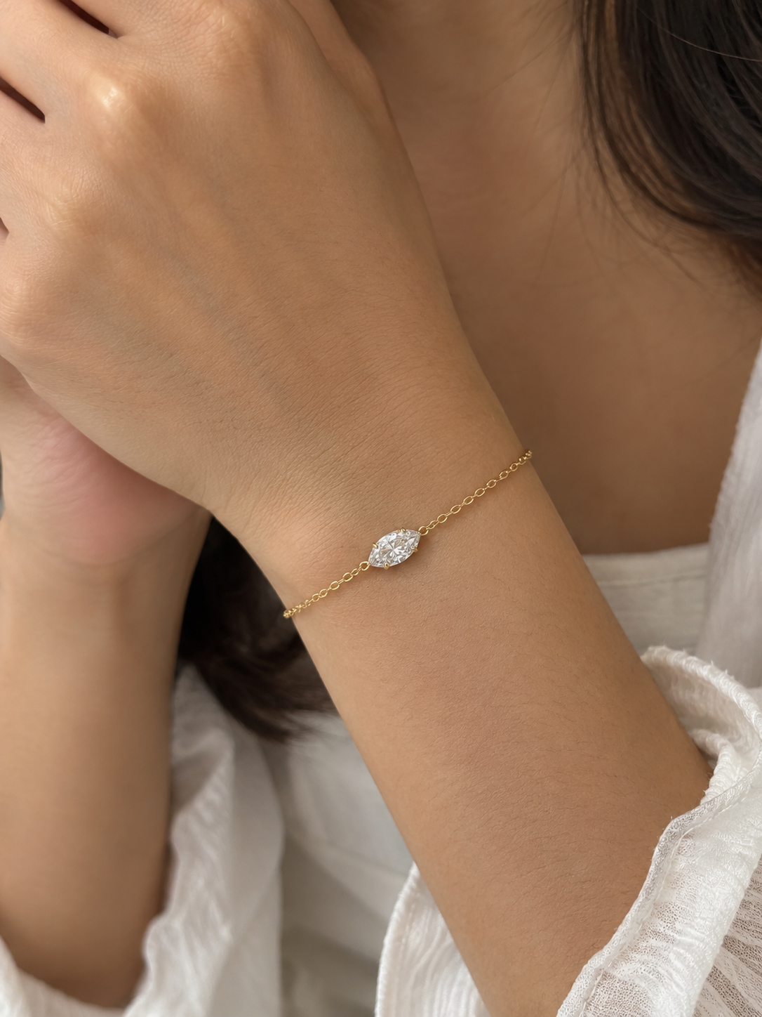 Marquise Diamond Bracelet