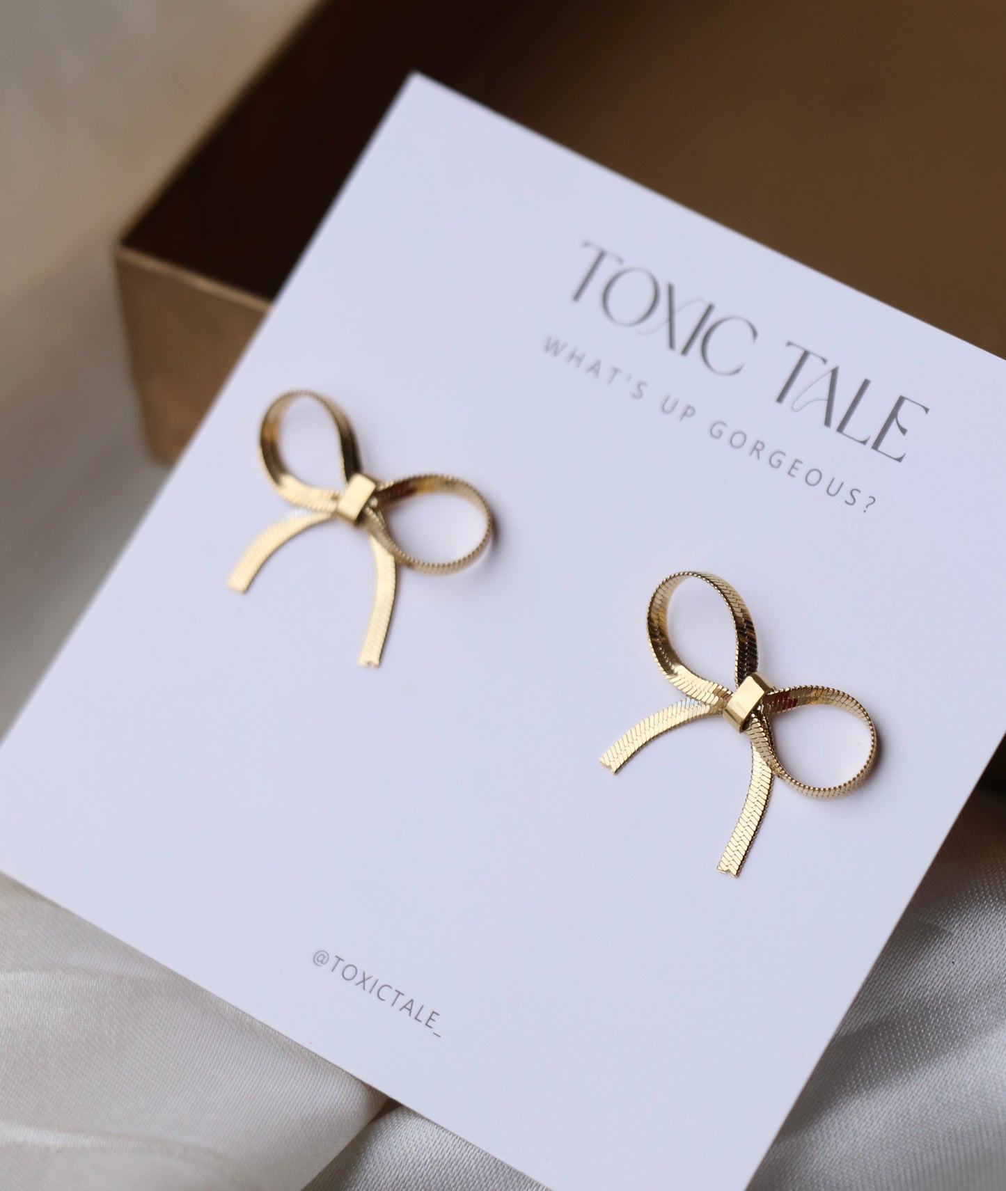 Tira Bow Studs