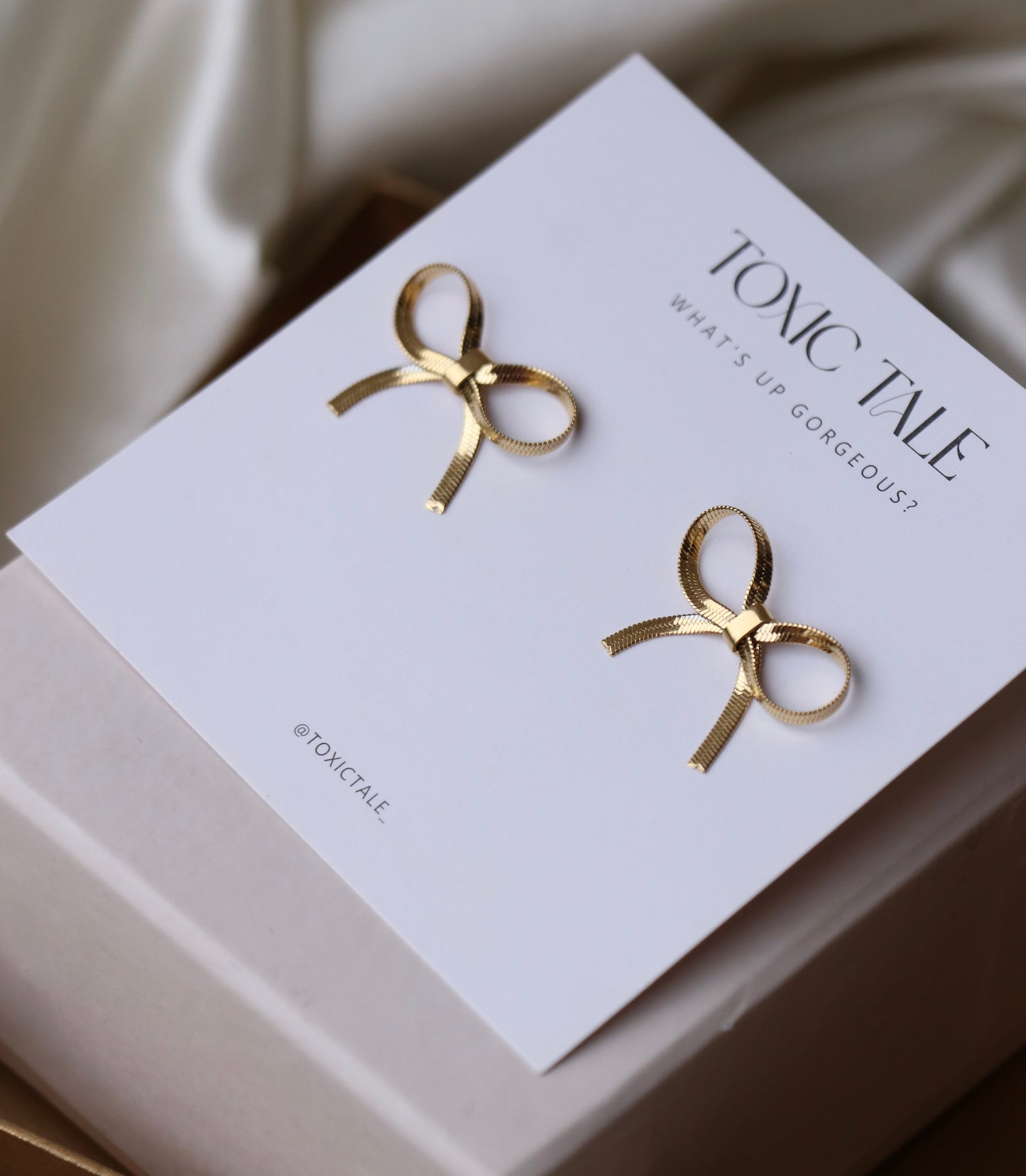 Tira Bow Studs