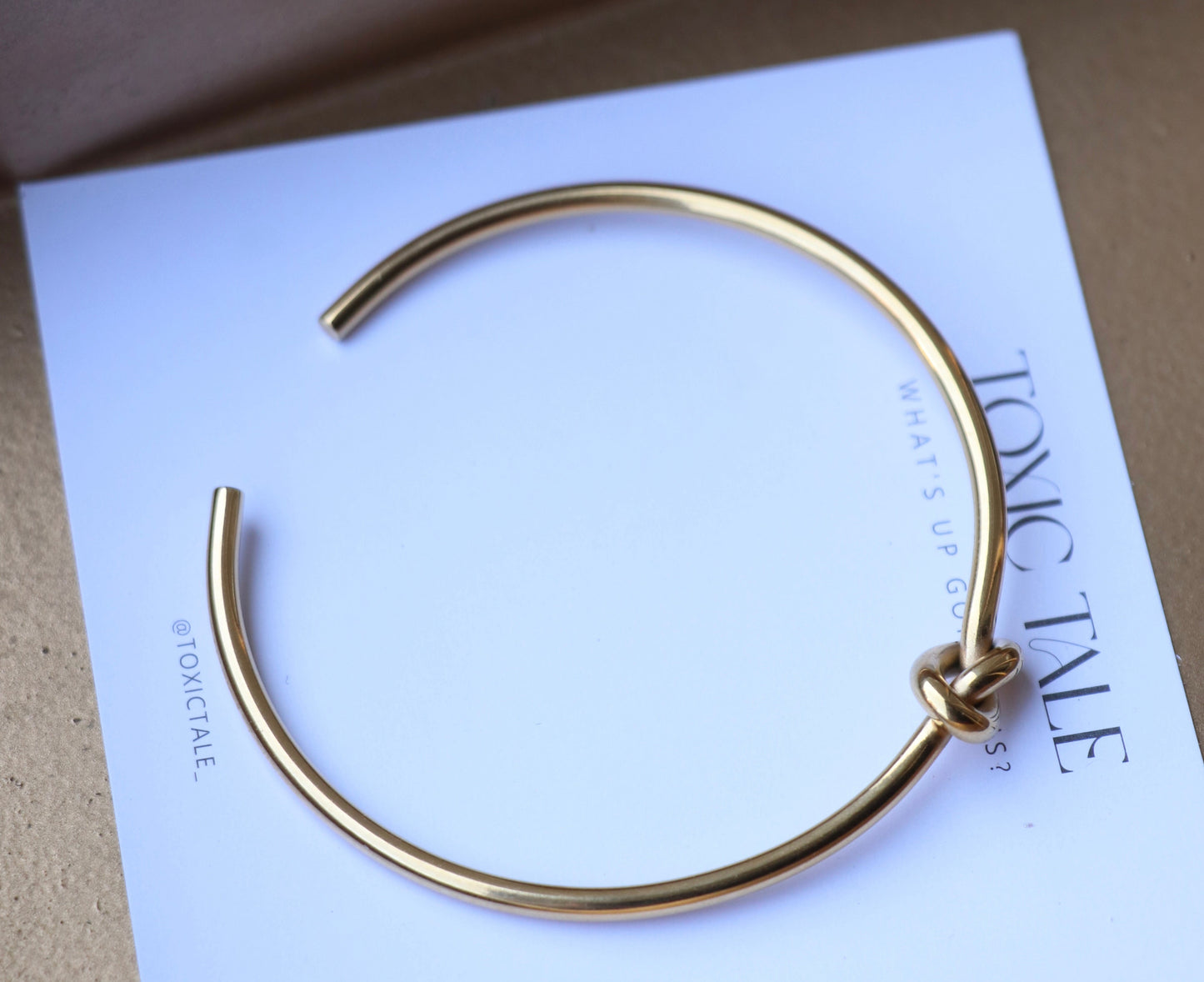 Katia Knot Bracelet ( Adjustable)