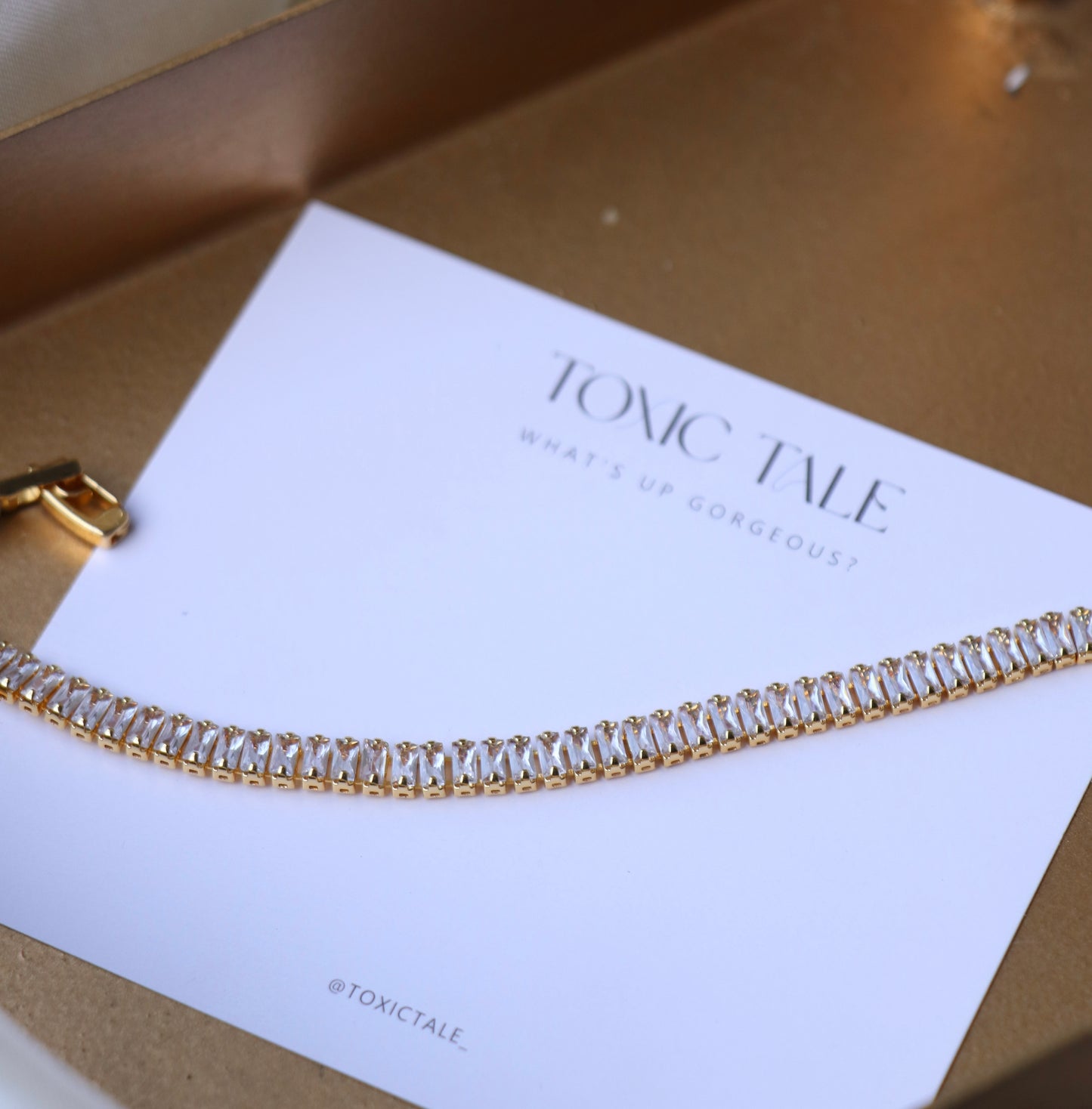 Rachel Zirconia Bracelet