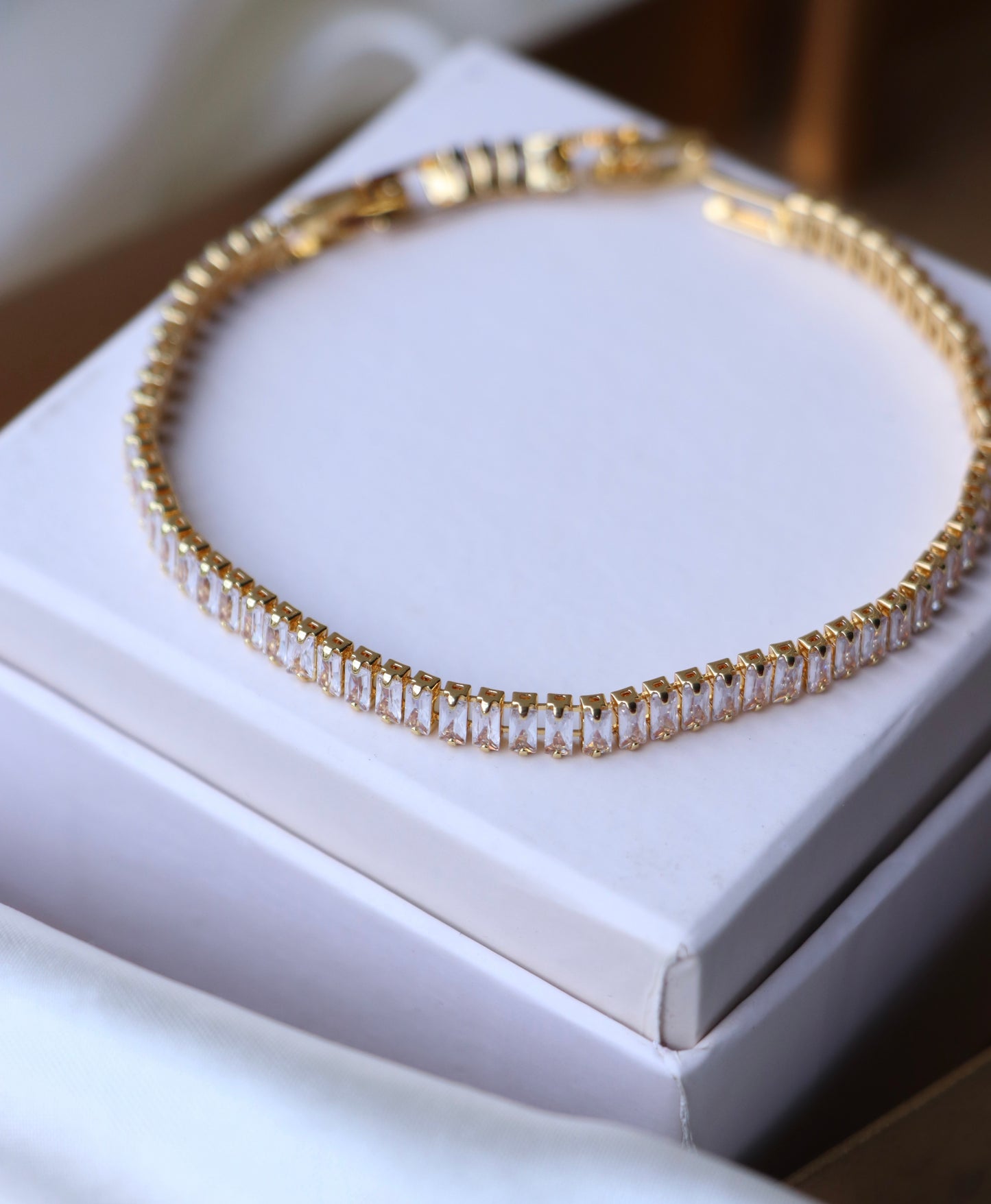 Rachel Zirconia Bracelet