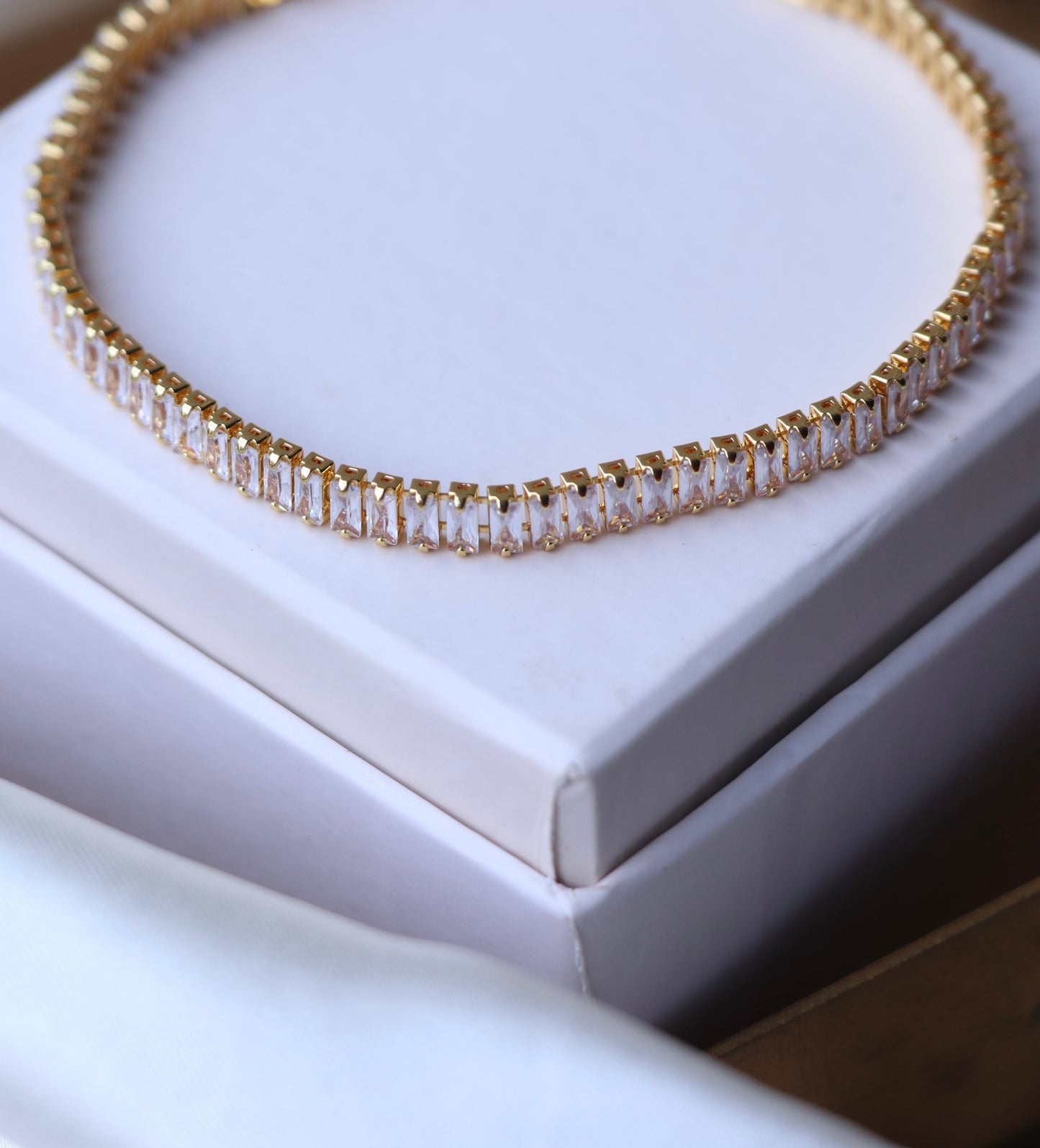 Rachel Zirconia Bracelet