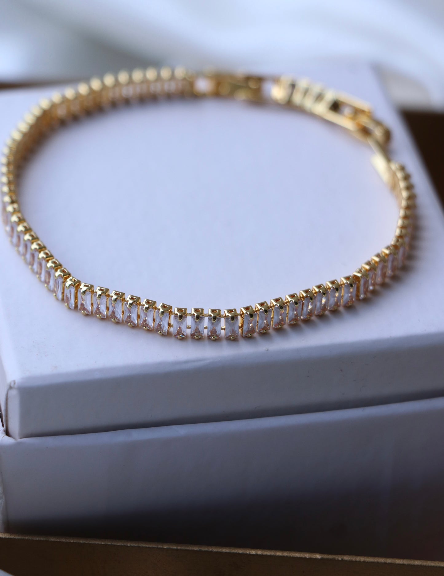 Rachel Zirconia Bracelet