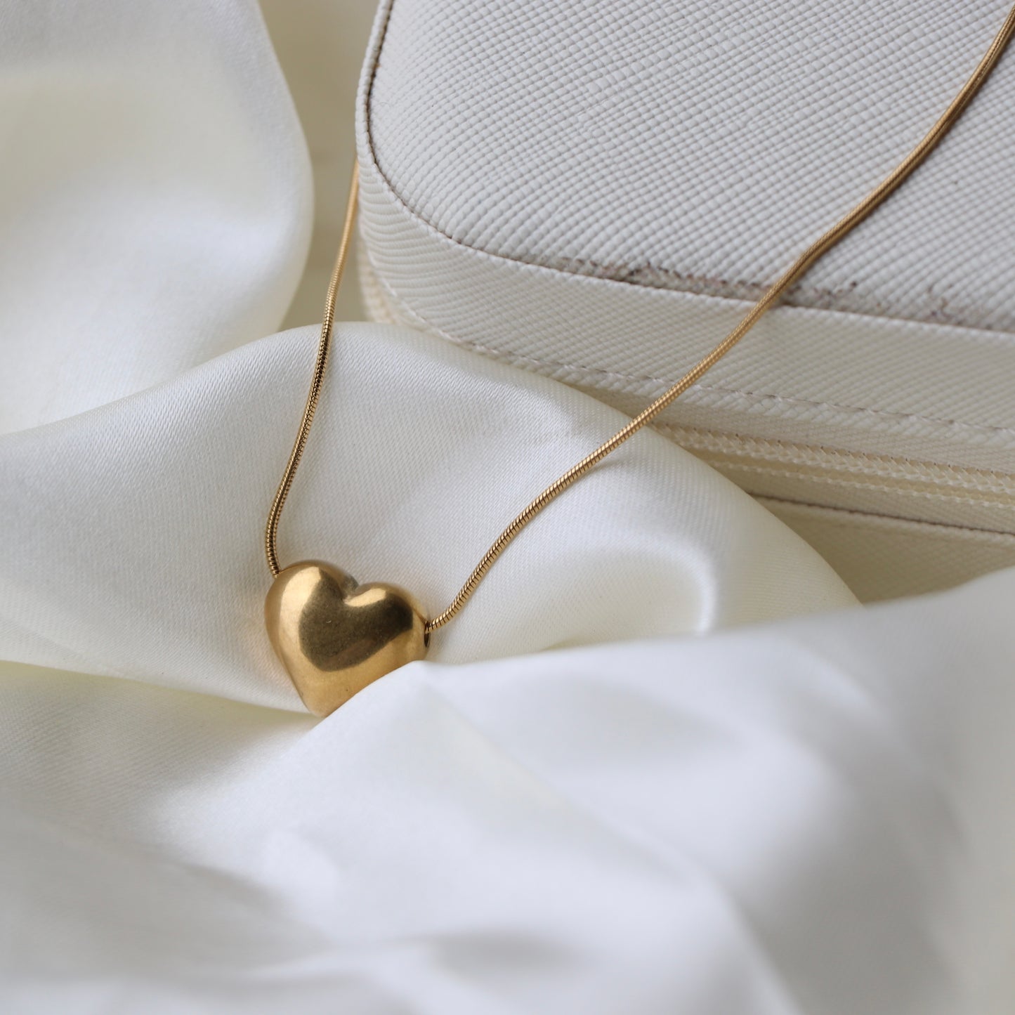 Heart Of Gold Neckpiece