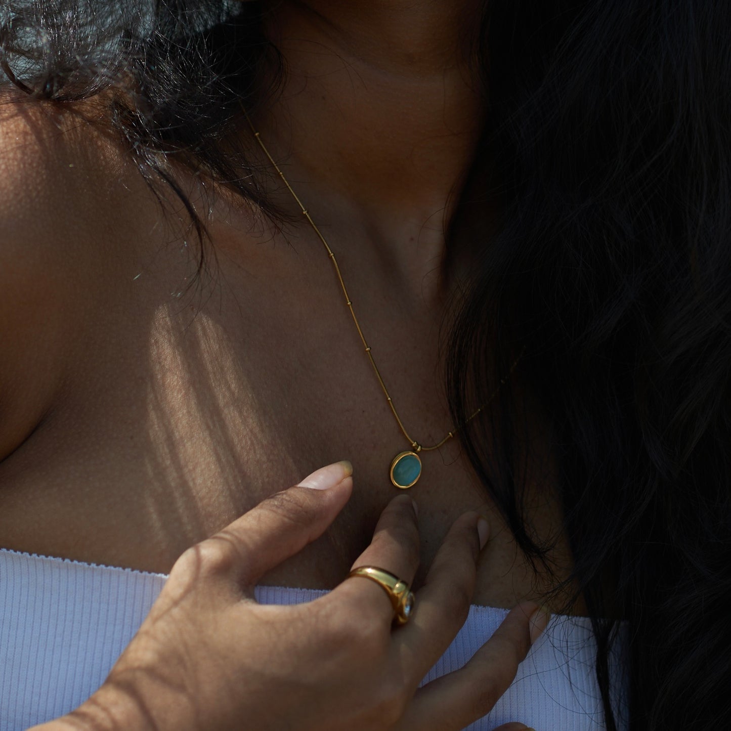 Opal Aqua Chain