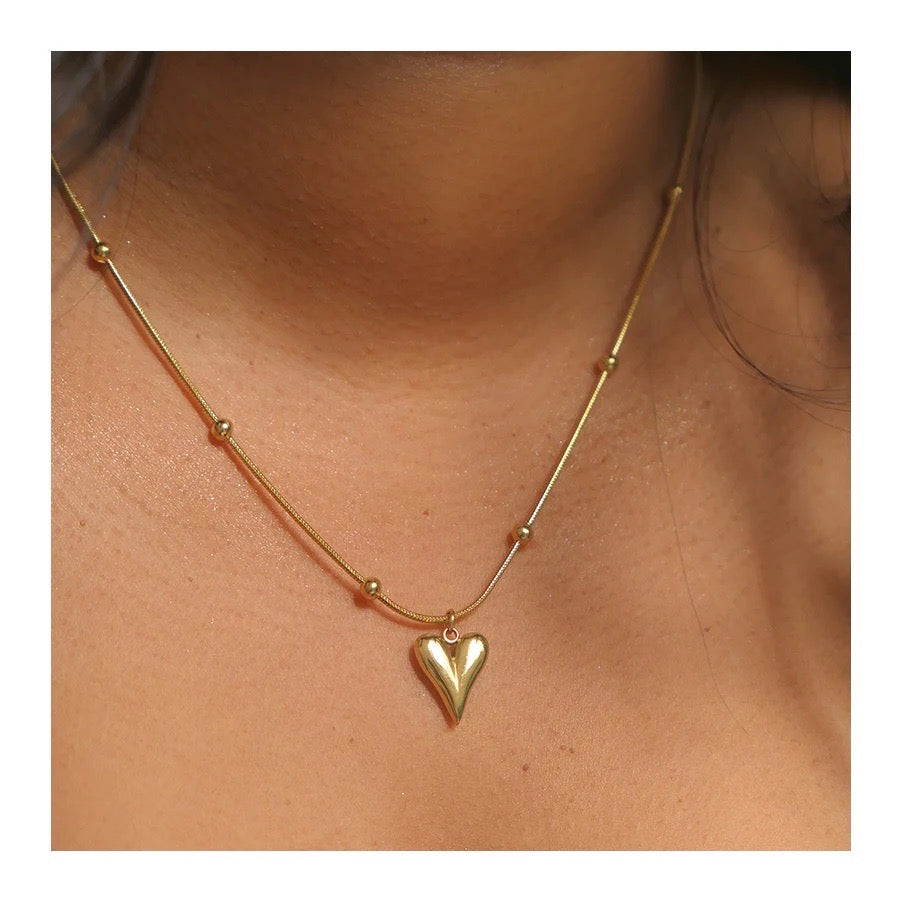 Penny Heart Necklace