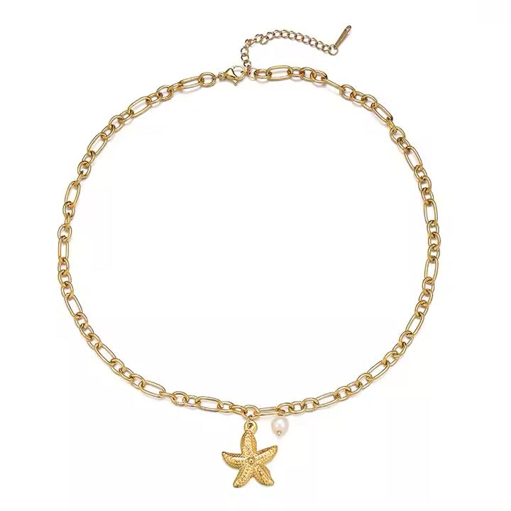 Mermaid Treasure Charm Necklace