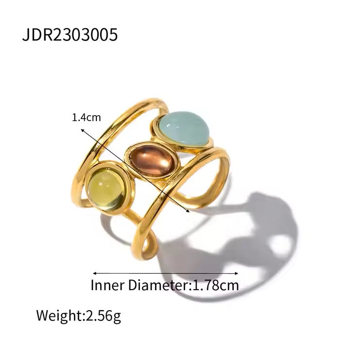 Miracle Stone Ring ( Adjustable)