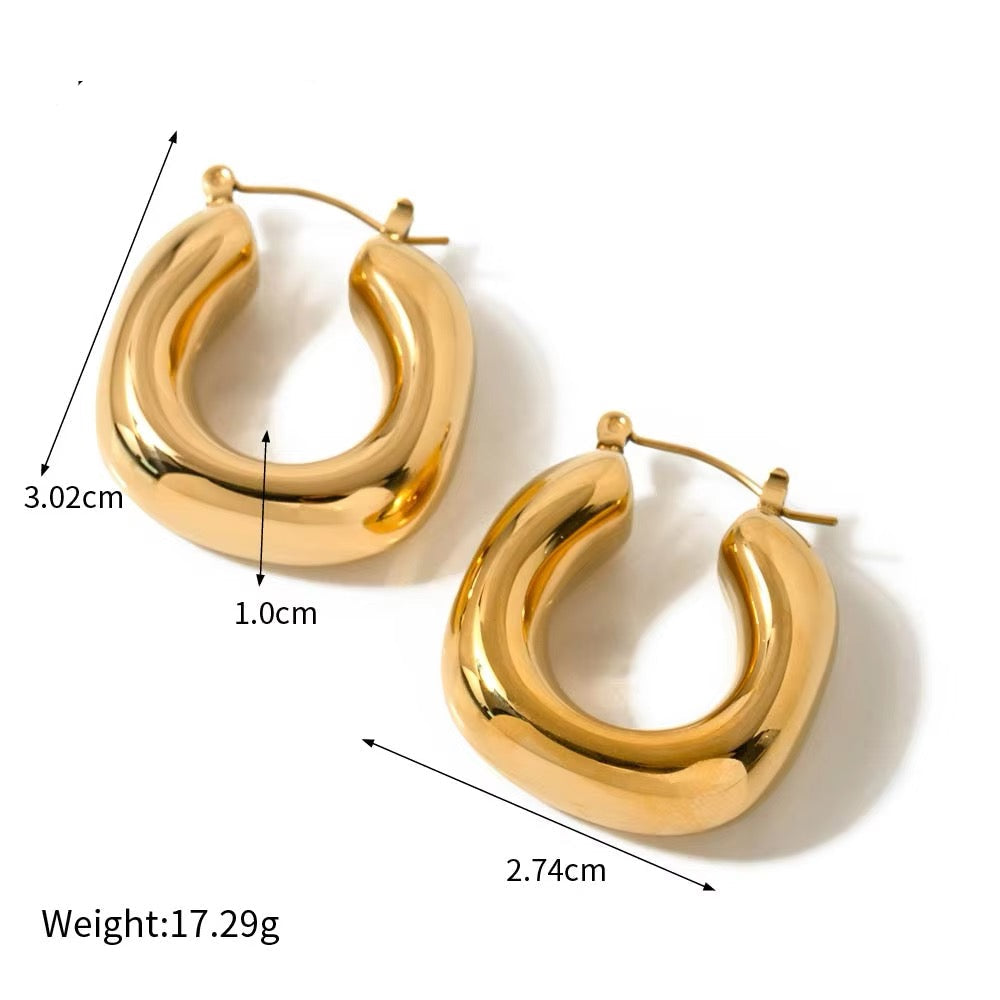 Helen Gold Hoops