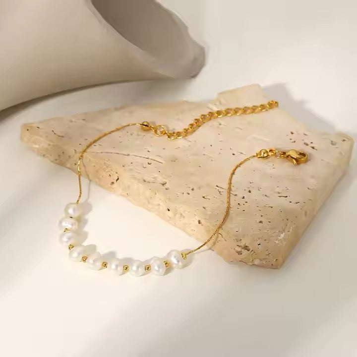 Poisoned Pearl Bracelet ( Natural Pearl)