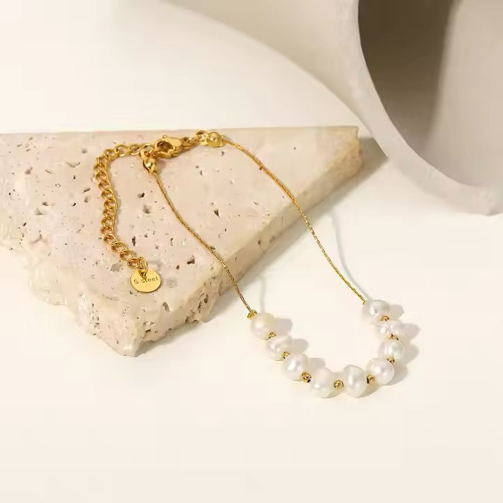 Poisoned Pearl Bracelet ( Natural Pearl)