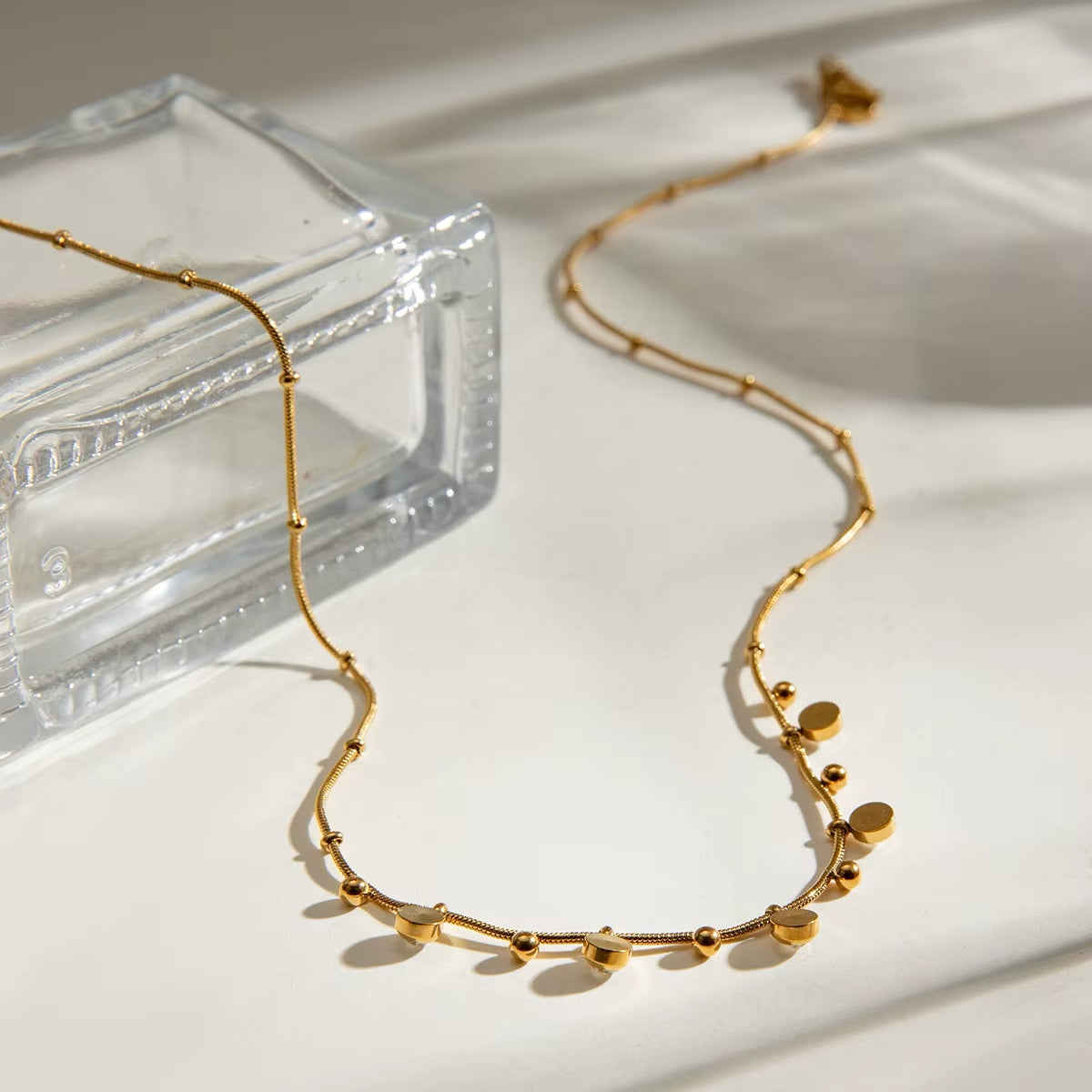Delia Zirconia Necklace