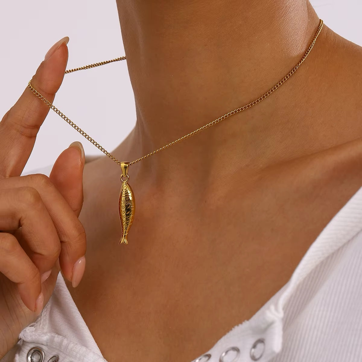 Piscean Aqua Necklace