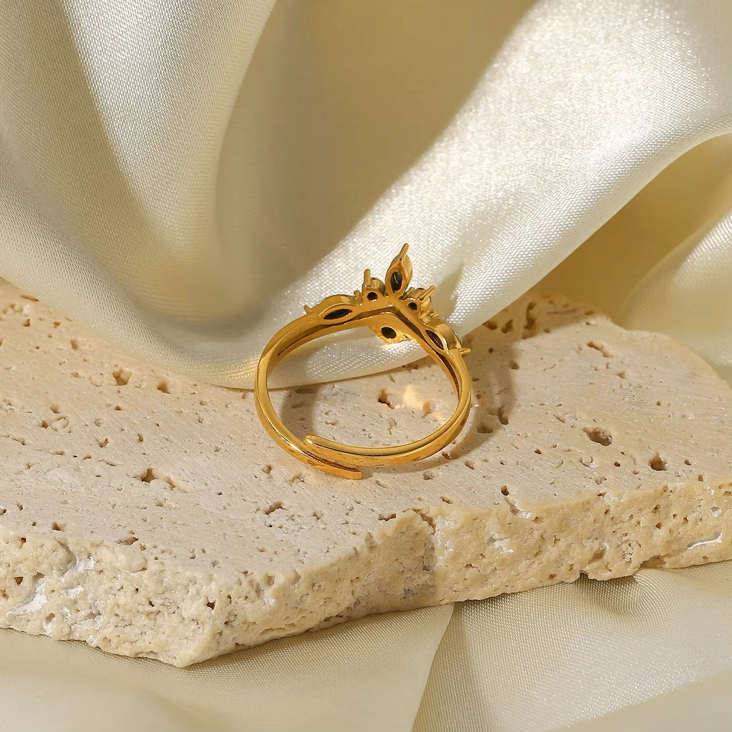 Yasmine Diamond Ring (adjustable)