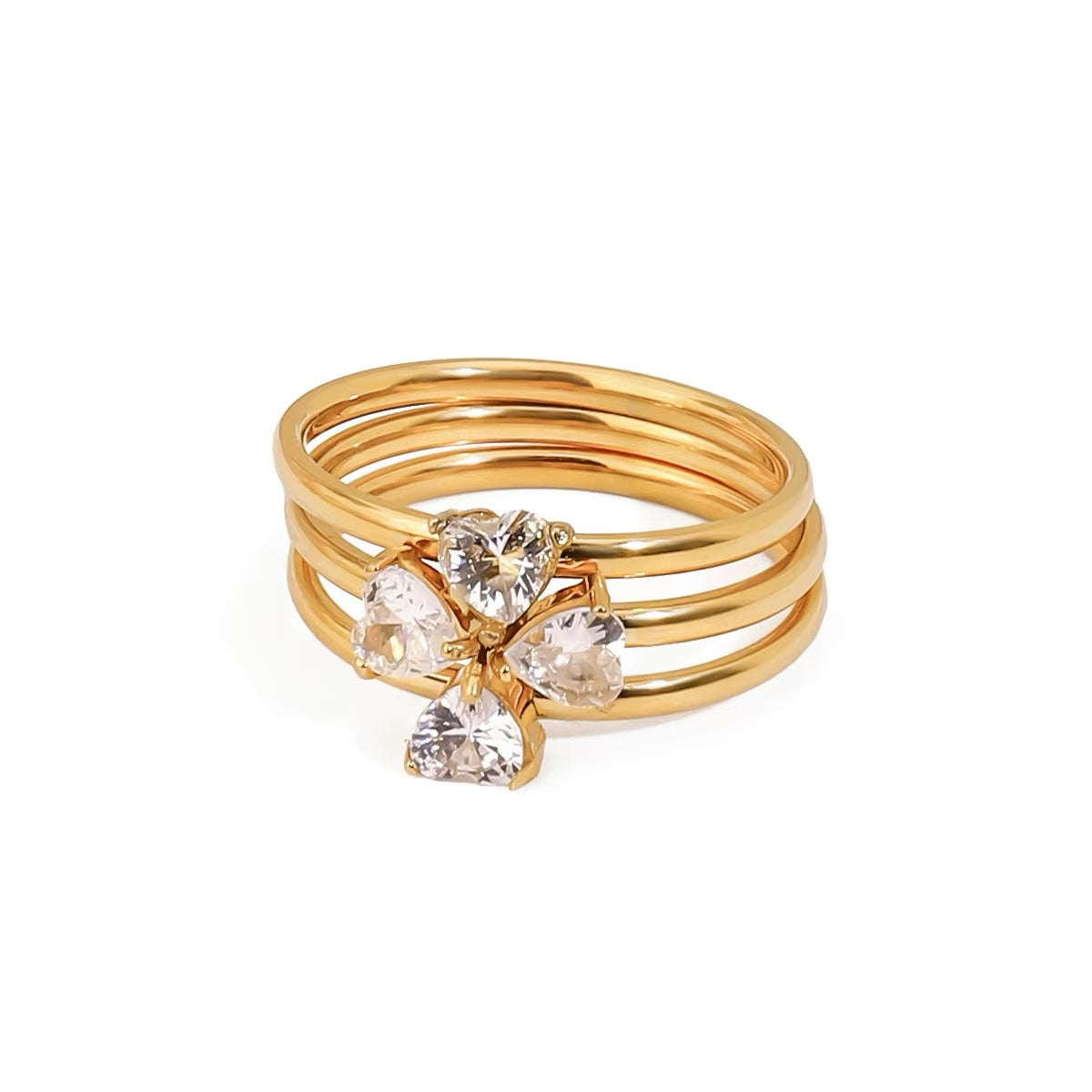 Amelia Triple Diamond Ring