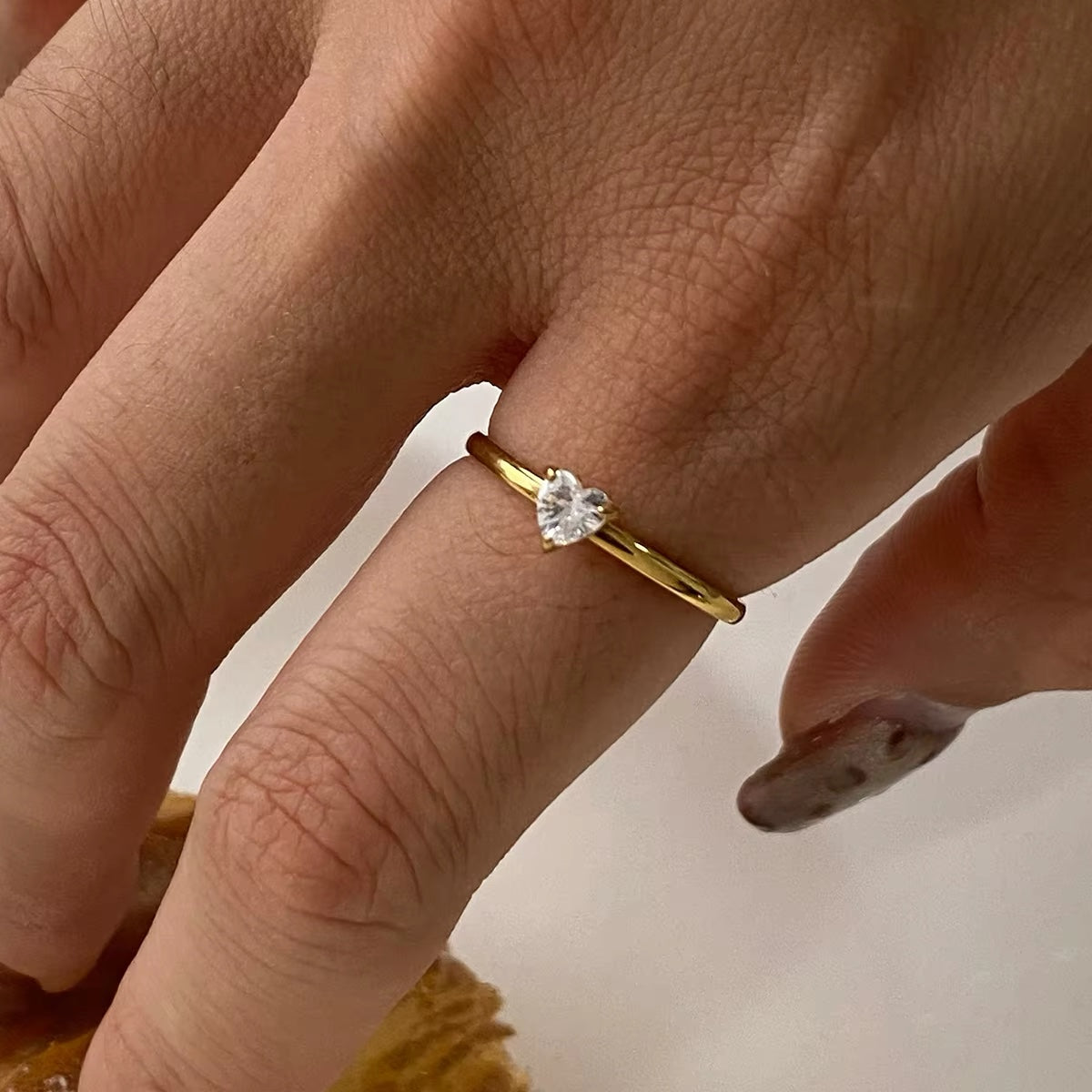 Amelia Triple Diamond Ring