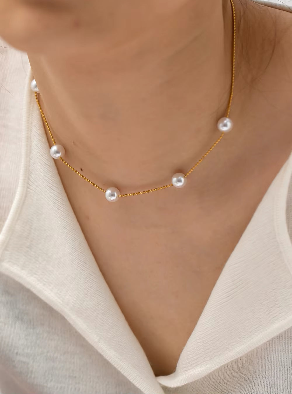 Pamela Pearl Necklace