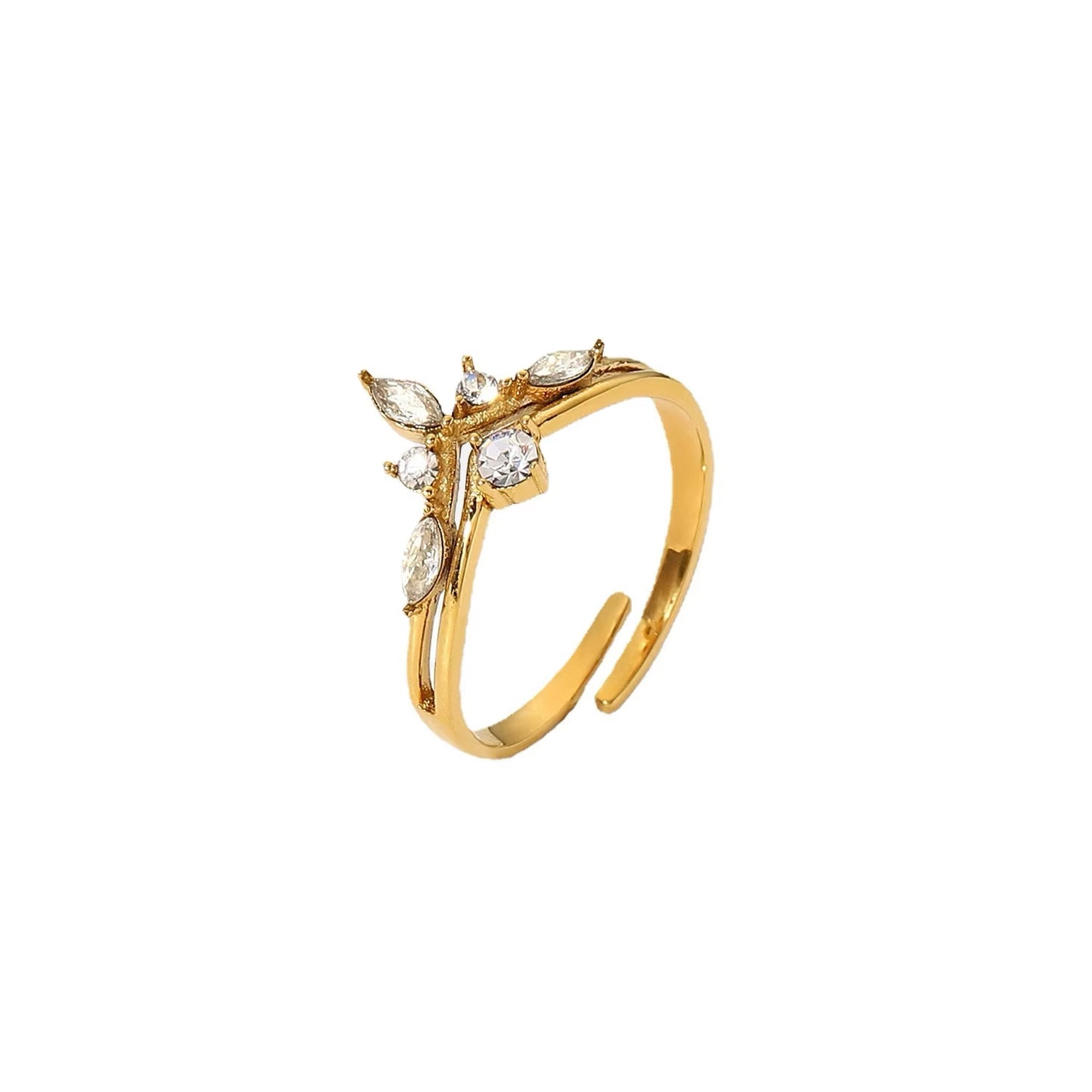 Yasmine Diamond Ring (adjustable)
