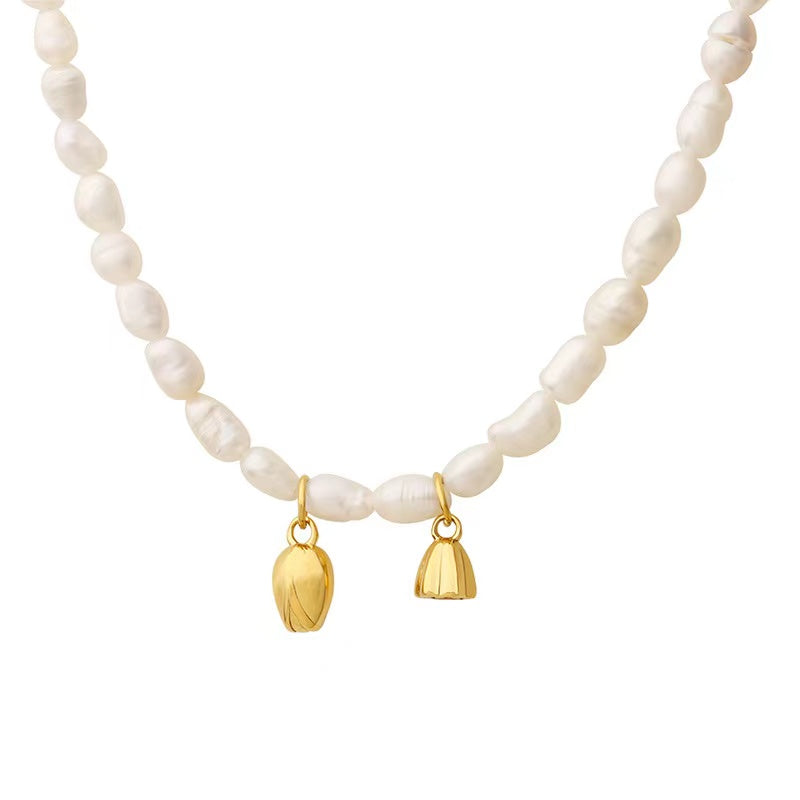 Alexandra Natural Pearl Necklace
