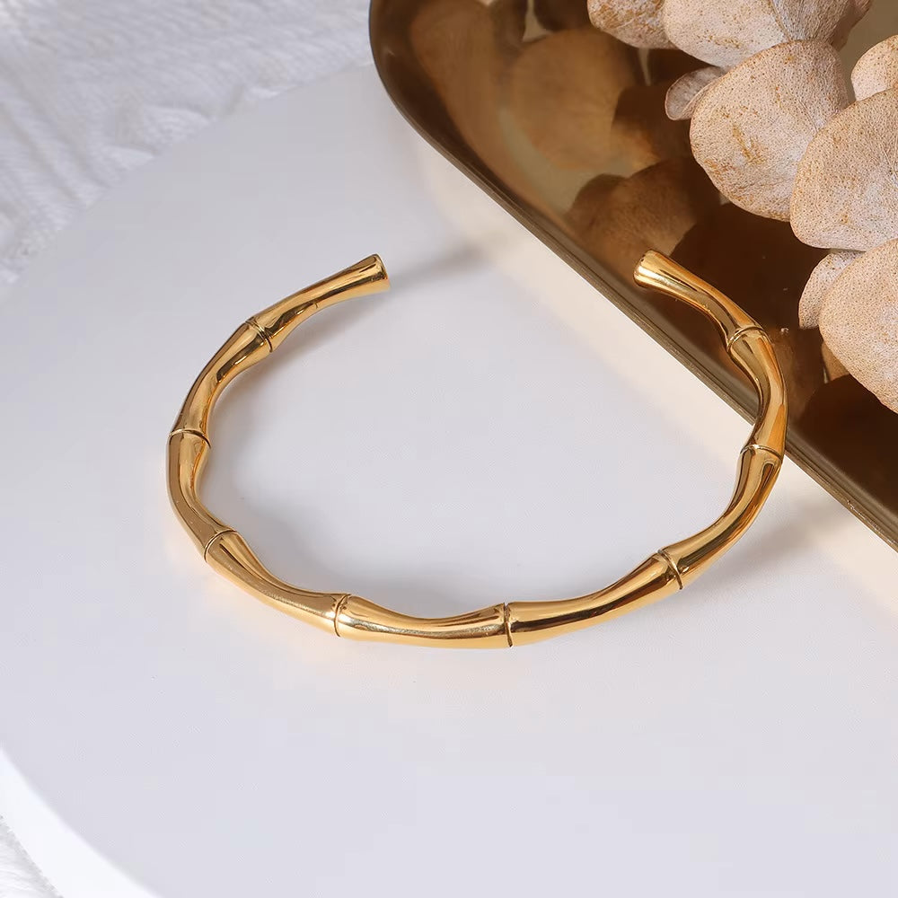 Bethany Bamboo Bracelet ( Adjustable)