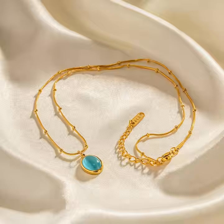 Opal Aqua Chain