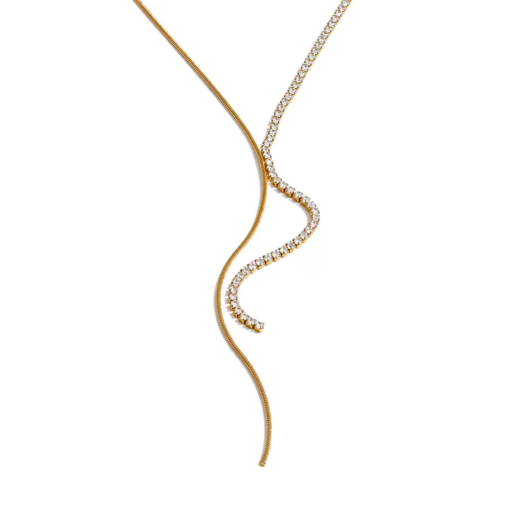 Edge of Gold Necklace