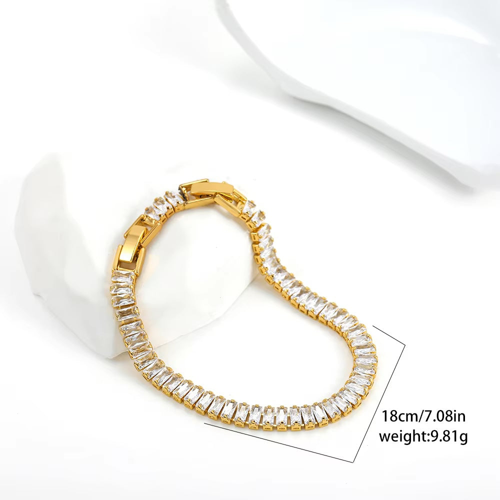 Rachel Zirconia Bracelet