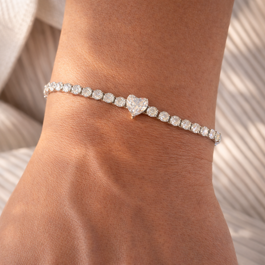 Cinderella Zirconia Diamond Bracelet