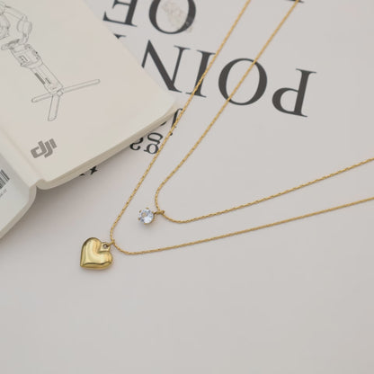 Rebeca Double Layer Necklace