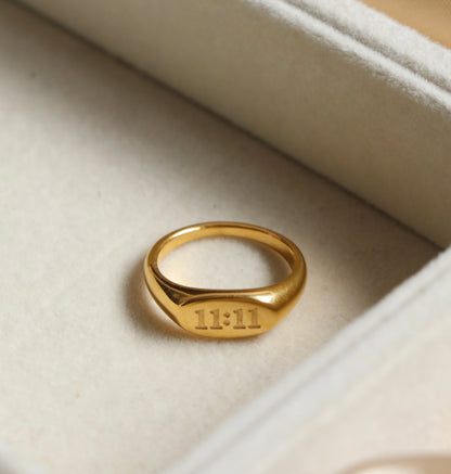 Angelic Number 11:11 Ring