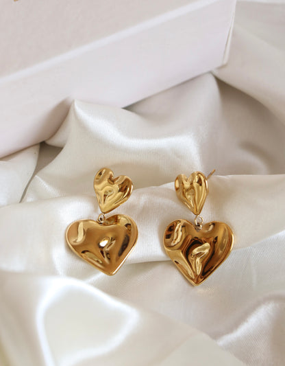 Krish Heart Earrings