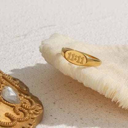 Angelic Number 11:11 Ring