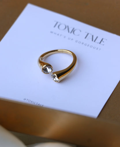Hazel Zirconia Ring (Adjustable)
